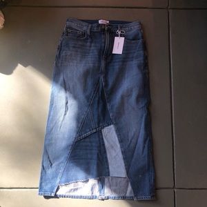 Frame Denim midi skirt!